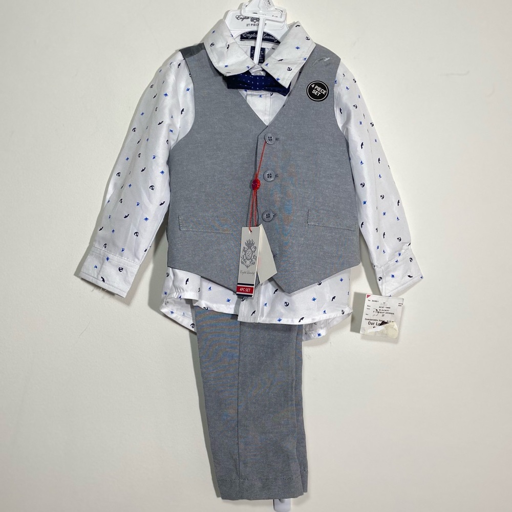 English laundry boys 2T four piece soup
